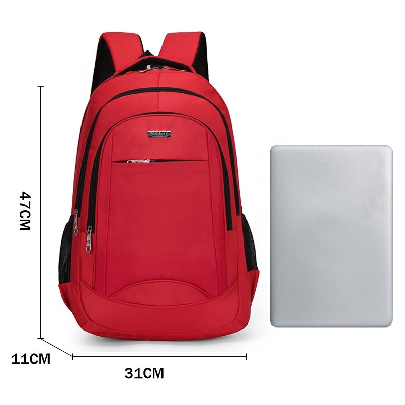 Rucsac laptop ZYBLSSBB rosu antiefractie 30x45cm