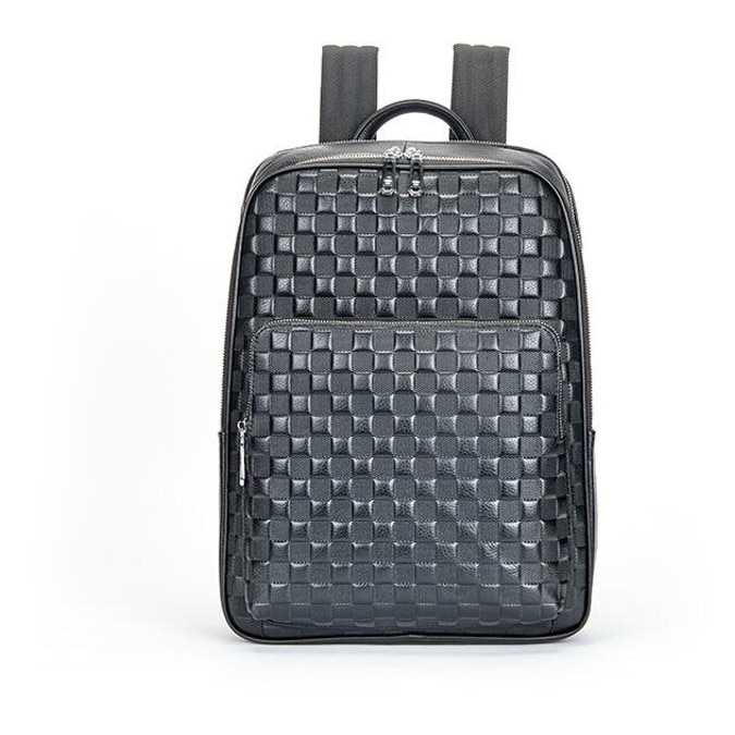 Rucsac laptop ZYBLSSBB piele negru mare capacitate