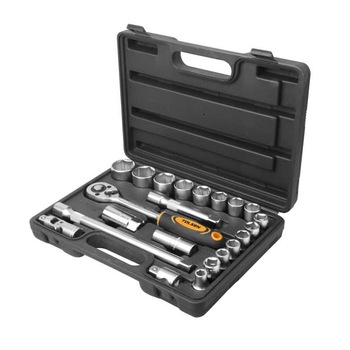 Trusa chei (22 buc) TOLSEN tubulare de 1/2 Trusa chei (22 buc) TOLSEN tubulare de 1/2