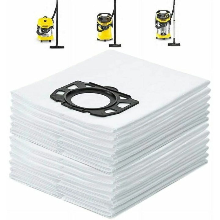 Set 12 saci aspirator YANYXR pentru Karcher WD4 WD5