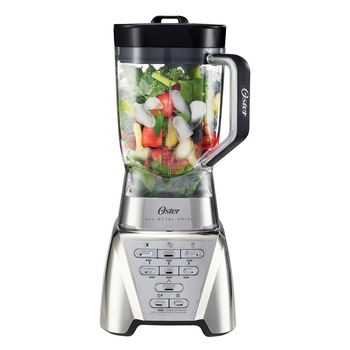 Blender Profesional Oster Pro BLSTMB-CT0-050, 1100 W, 2 l, 16600 rpm, 3 viteze, Vas Tritan, Sistem dublu de rotatie, Argintiu Blender Profesional Oster Pro BLSTMB-CT0-050, 1100 W, 2 l, 16600 rpm, 3 viteze, Vas Tritan, Sistem dublu de rotatie, Argintiu