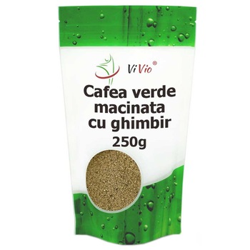 Cafea verde macinata cu ghimbir 250g Cafea verde macinata cu ghimbir 250g