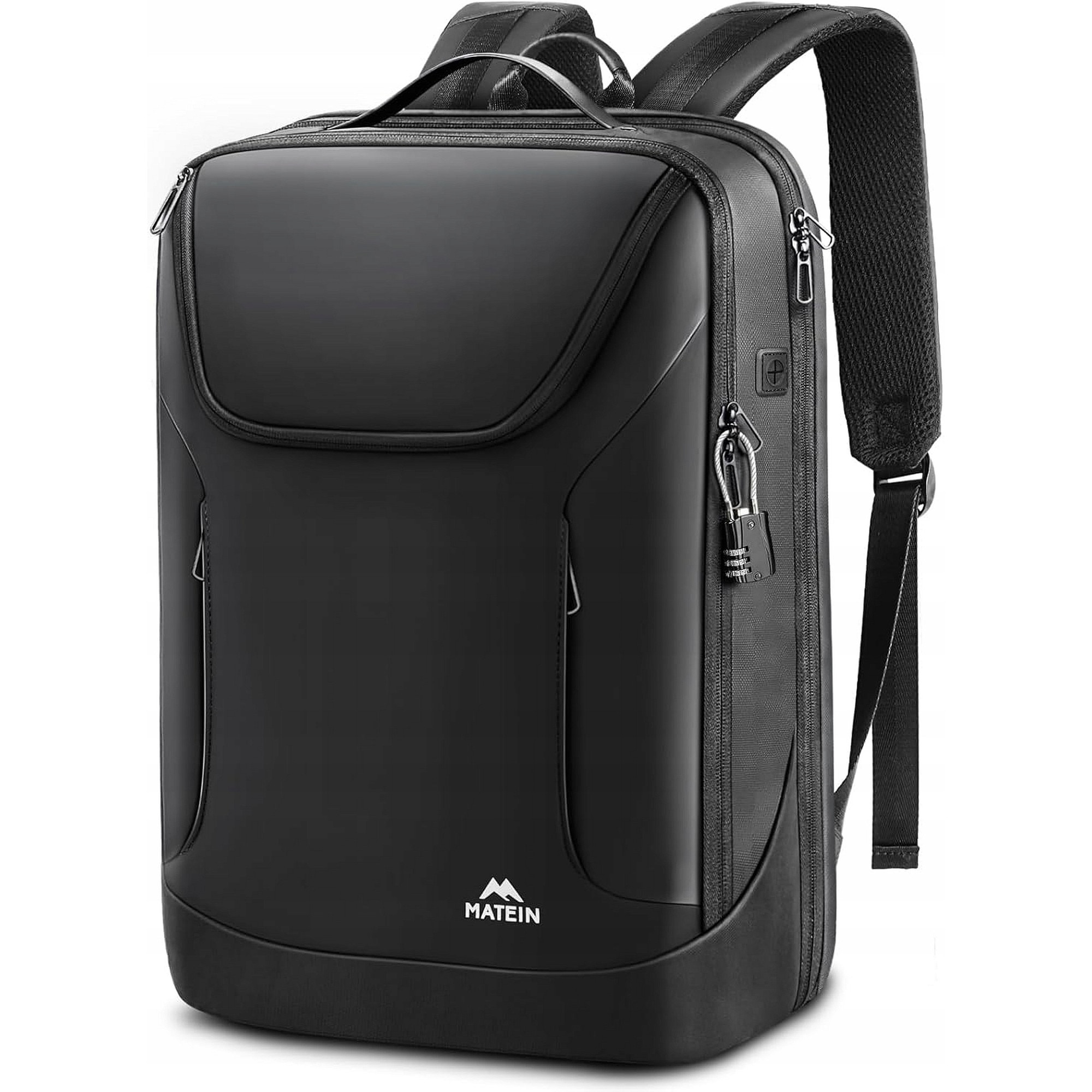 Rucsac business Matein 1722, rezistent la apa, negru, 45x30x20cm, 25L