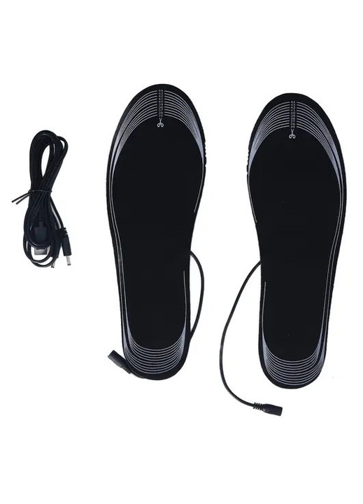 Set 2 branturi incalzite USB, EVA, ajustabile, 35-44, moi, incalzire uniforma