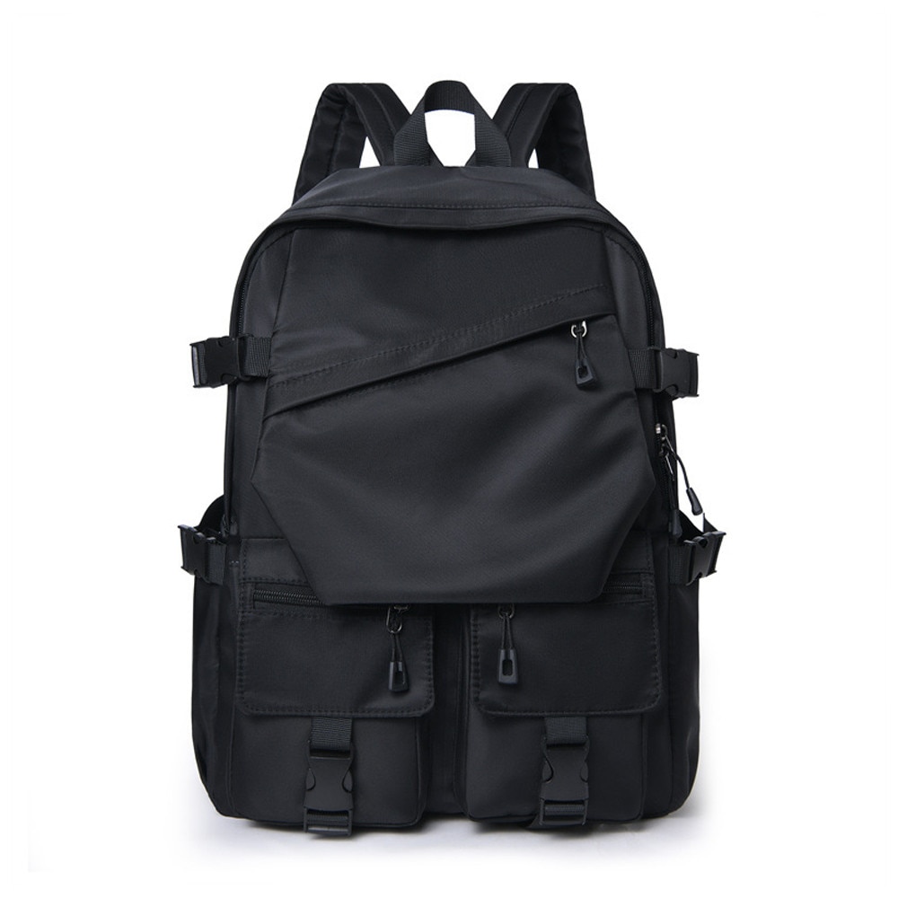 YANYXR, rucsac pentru laptop in material rezistent la apa cu port USB si compartiment pentru 15.6" BST3023077-1, negru