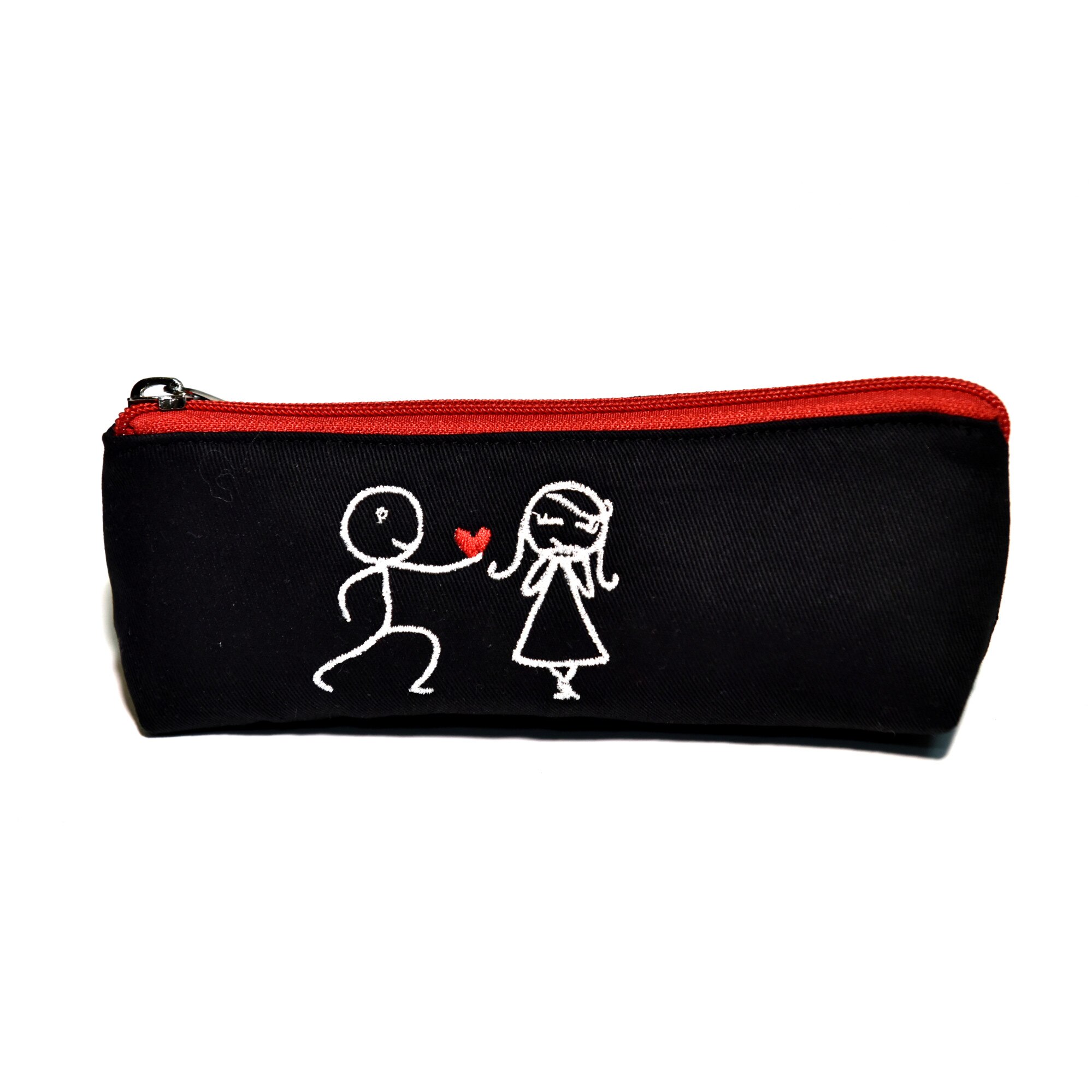 Penar mesaj, Atelier Diversis, handmade negru, brodat