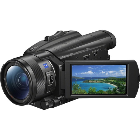 Camera video Sony Handycam FDR-AX700, 4K HDR(HLG), Negru