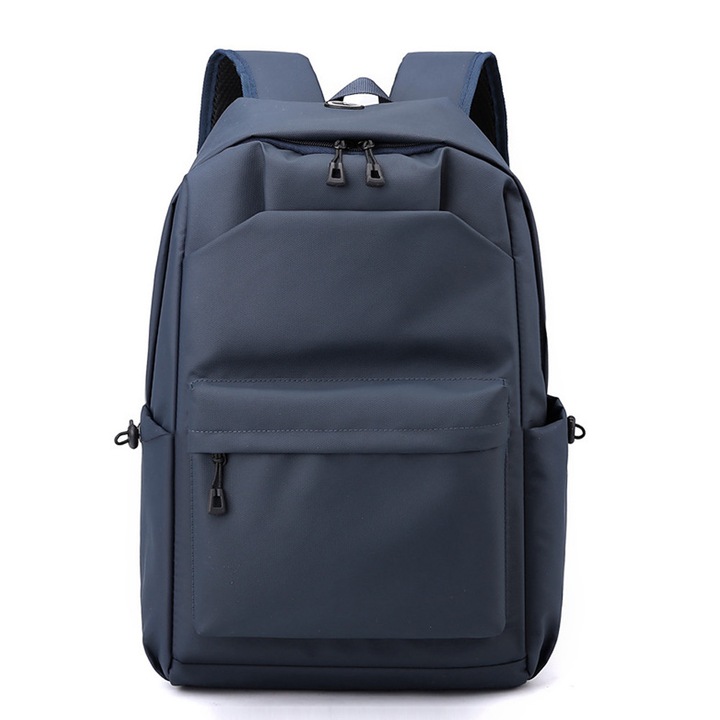 YANYXR, rucsac din material rezistent la stropire, anti-furt cu port USB, model BST3023076-2, albastru, pentru laptop 15,6"