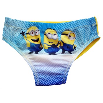 Slip copii , Minioni , albastru/galben , 4 ani/104cm Slip copii , Minioni , albastru/galben , 4 ani/104cm