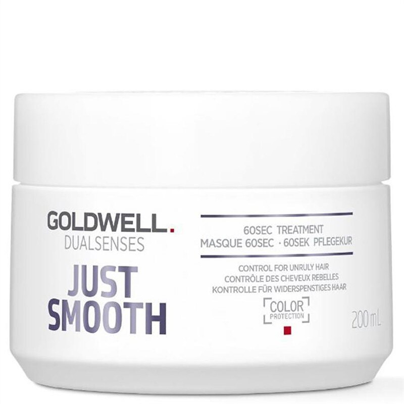 Masca de par Goldwell Dualsenses Just Smooth 60sec Treatment pentru par indisciplinat 200 ml