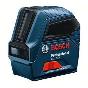 Nivela laser cu linii Bosch Professional GLL 2-10, 10 m, ± 0.3 mm/m precizie, 650 nm dioda laser, IP 54, ± 4° domeniu de autonivelare Nivela laser cu linii Bosch Professional GLL 2-10, 10 m, ± 0.3 mm/m precizie, 650 nm dioda laser, IP 54, ± 4° domeniu de autonivelare