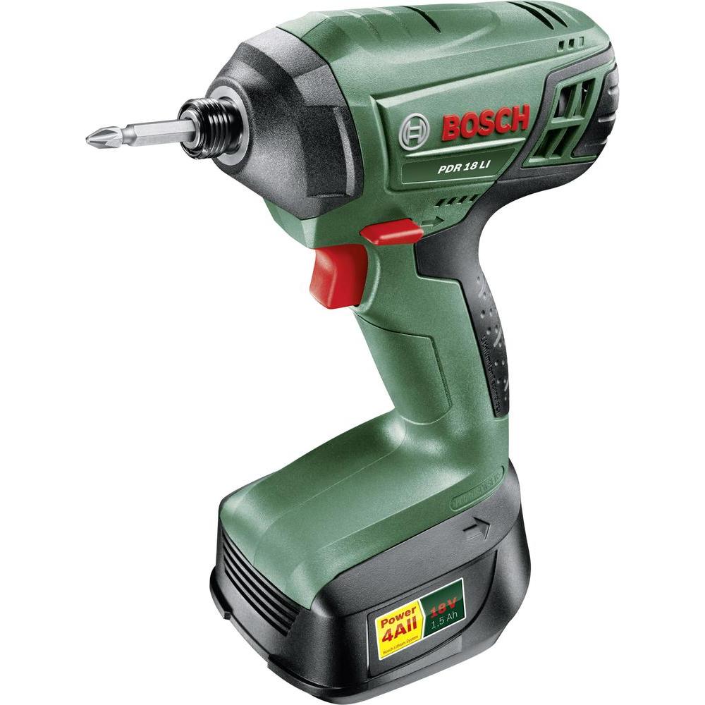 Винтоверт Bosch PDR 18 LI, 18V, 1.5 Ah - eMAG.bg