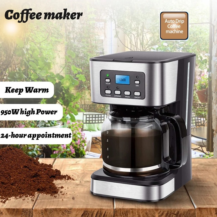 Cafetiera picurare YANYXR 1.5L negru