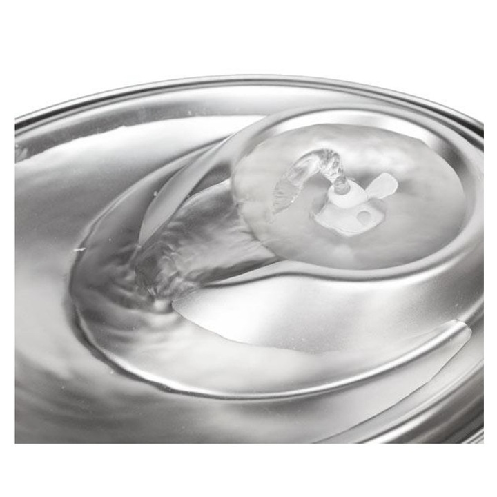 Fantana apa pentru pisici ZYBLSSBB inox 2L silentioasa automata