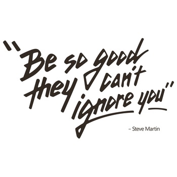 Sticker motivational Wall Art negru  Sticker motivational Wall Art negru