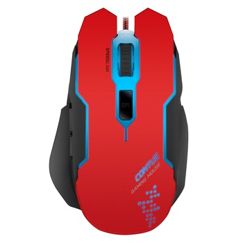 Mouse gaming Speedlink Contus, negru/rosu Mouse gaming Speedlink Contus, negru/rosu