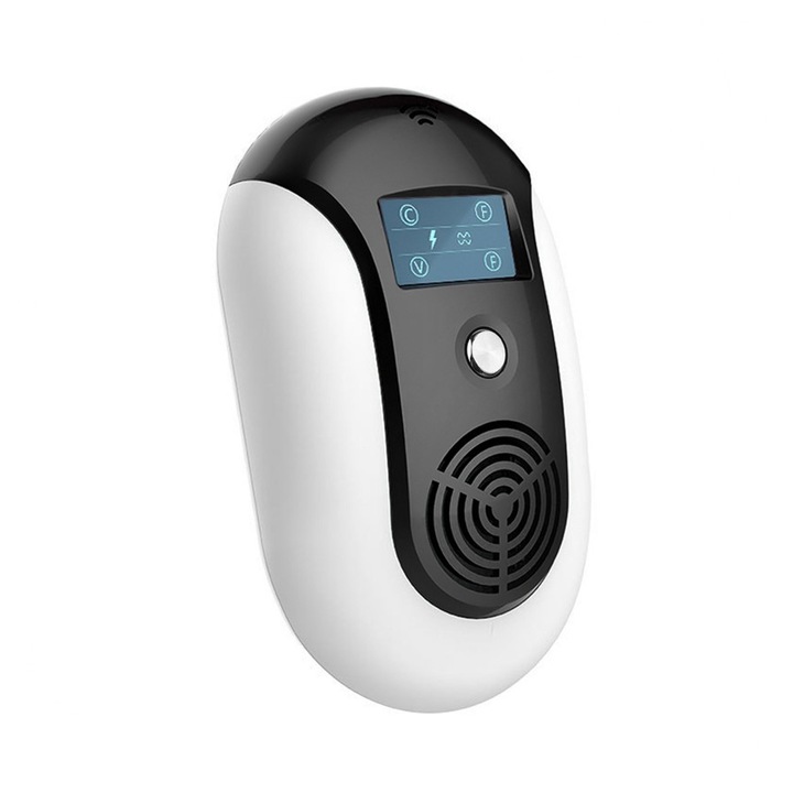 Repelent electric portabil ZYBLSSBB negru cu lumina intermitenta