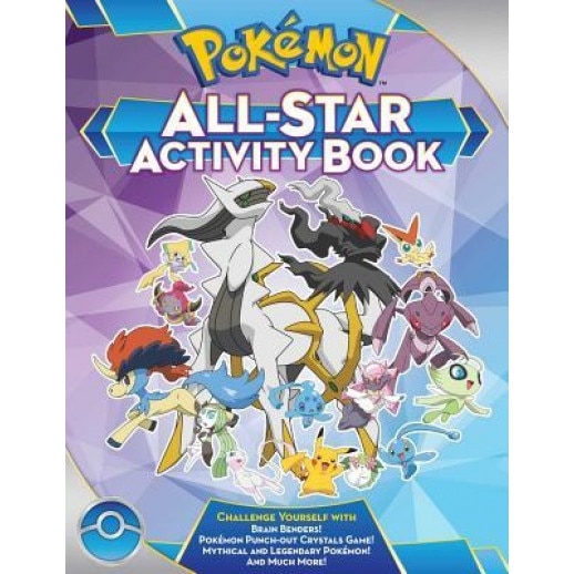 Pokemon All-Star Activity Book: Meet the Pokemon All-Stars with Activities Featuring Your Favorite Mythical and Legendary Pokemon!, Lawrence Neves (Author)