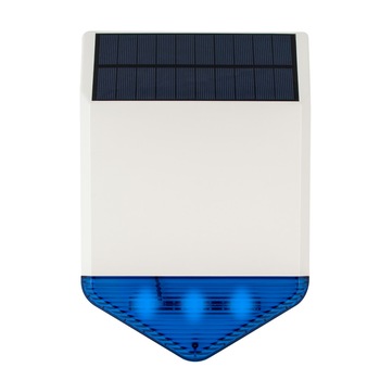 Sirena wireless de exterior cu incarcare solara, 110dB Sirena wireless de exterior cu incarcare solara, 110dB