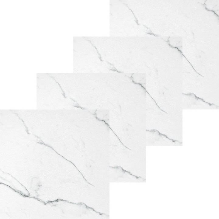 YANYXR dekoratív matricák, 4 db-os készlet, PVC márvány mintás, 30x30x0.1cm