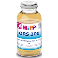 Solutie rehidratare orala Bio Hipp, mar, 200ml, de la 6 luni
