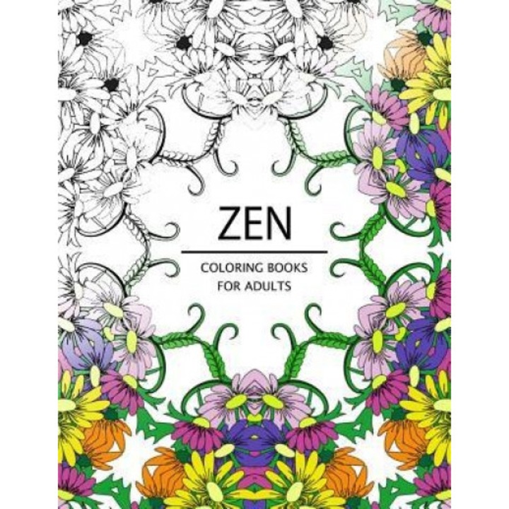 Zen Coloring Books for Adults: Adult Coloring Book (Art Book Series), Mindfulness Publishing (Author)