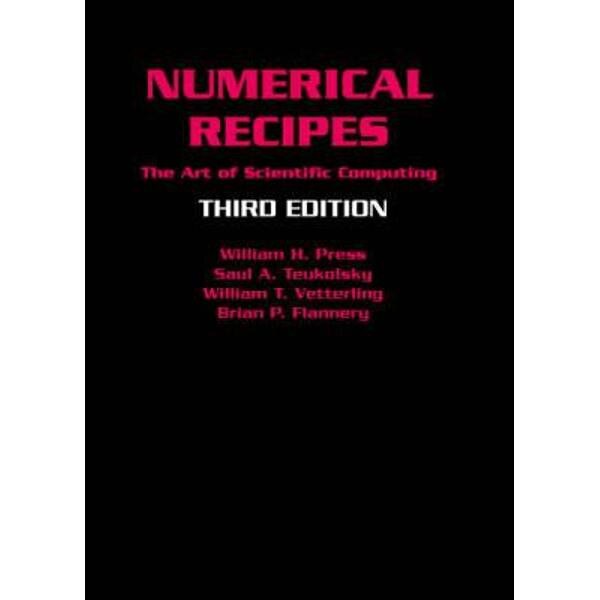 Numerical Recipes 3rd Edition