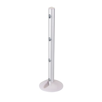 Lanterna led cu suport , 4 leduri , 220mm, Silverline Lanterna led cu suport , 4 leduri , 220mm, Silverline
