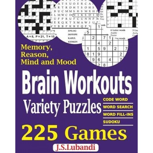 Brain Workouts Variety Puzzles, J. S. Lubandi (Author)