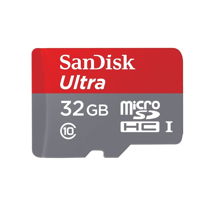 Card memorie SanDisk Ultra microSDHC, 32GB, 48 MB/s