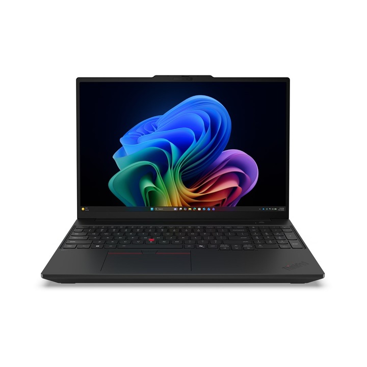 Laptop Lenovo ThinkPad T16 G5, 16" WUXGA, Intel® Core™ Ultra 5 325 pana la 4.5 GHz, 32 GB RAM LDDR5x 6800, 512 GB SSD, Intel® Graphics, Windows 11 Pro, Black 512 GB