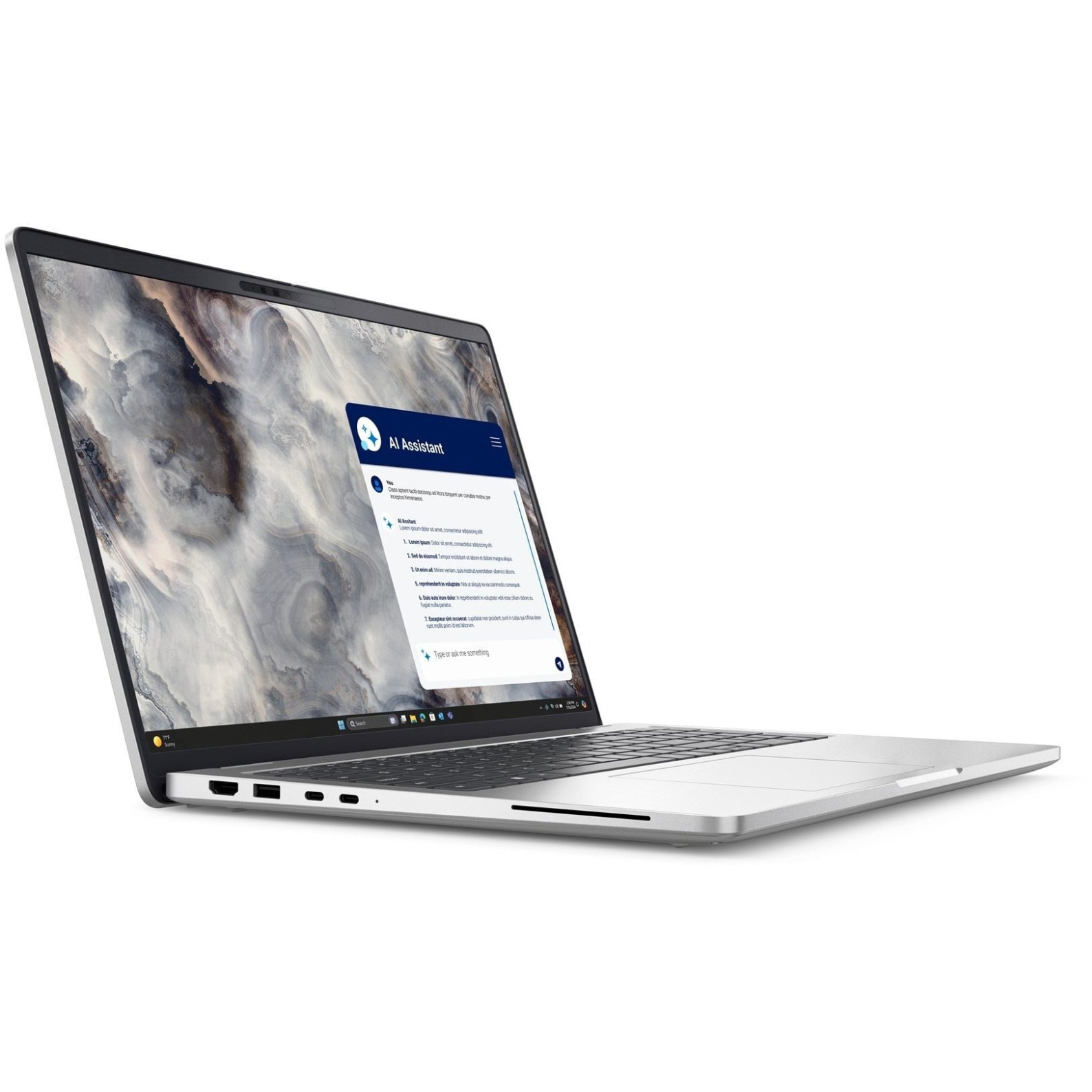 Laptop DELL Pro 16 Plus, 16" Full HD+, Intel® Core™ Ultra 7 265U pana la 5.3 GHz, 32 GB RAM LPDDR5x 5600 MT/s, 512 GB SSD, Intel Graphics, Windows 11 Pro, Aluminium 512 GB