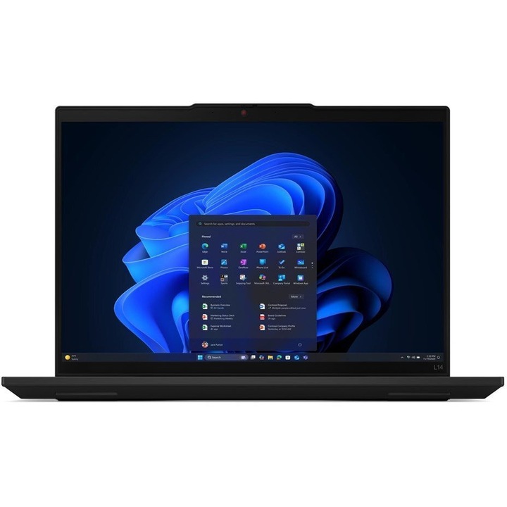 Laptop Lenovo ThinkPad L14 G6, 14" WUXGA, Intel® Core™ Ultra 5 225U pana la 4.8 GHz, 16 GB RAM DDR5 5600, 1 TB SSD, Intel® Graphics, Free Dos, Black 1 TB