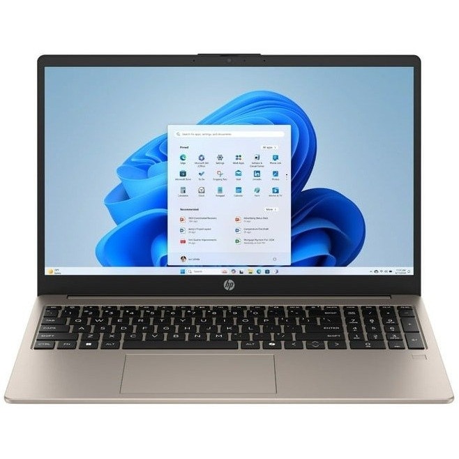 Laptop HP 15, 15.6" Full HD Touchscreen, Intel® Core™ i3 N305 pana la 3.8 GHz, 8 GB RAM DDR4 3200, 256 GB SSD, Intel® UHD Graphics, Windows 11 Home, Cashmere 256 GB