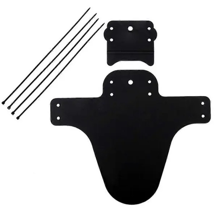 Aparatoare bicicleta pliabila, negru, 26.5x22cm, plastic