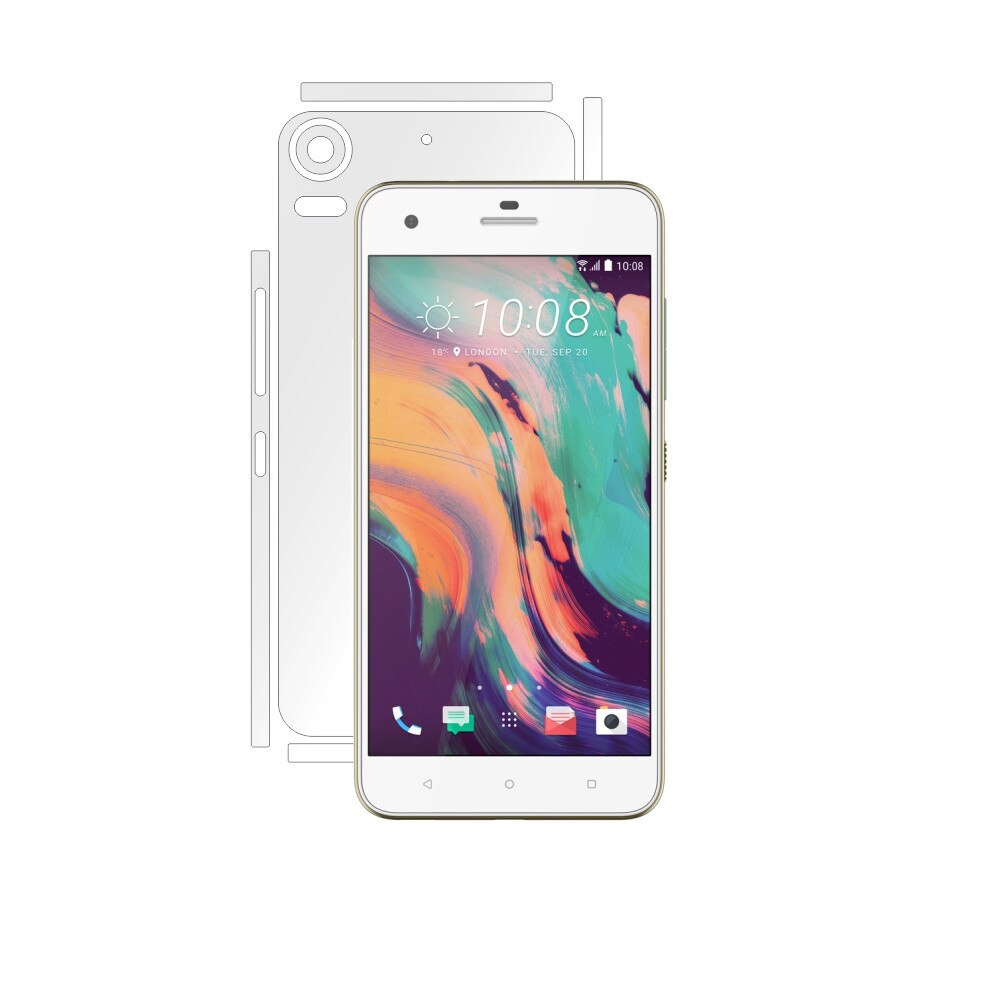 Folie de protectie Clasic Smart Protection HTC 10 Pro spate si laterale,protectie completa spate si laterale+Smart Spray®,Smart Squeegee®,microfibra si instructiuni instalare incluse