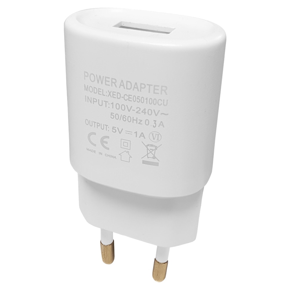Incarcator de retea Kabelwelt GKWSJAI02, Compatibil Apple iPhone, 5V 1A, Slot USB 2.0, Alb