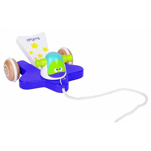 Jucarie de tras Boikido cometa din lemn