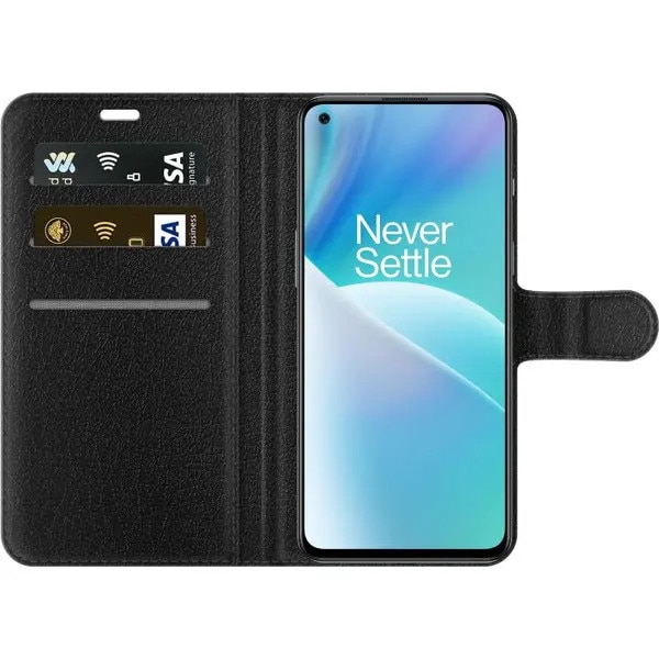 Husa tip portofel pentru OnePlus Nord CE 2 Lite 5G PRE-CJk0515-26-0731-3116, design Katseye Gnarly, inchidere magnetica, fante pentru carduri, interior din catifea, decupaj camera, roz/negru