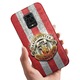 Husa pentru Xiaomi Redmi Note 9 Pro / Redmi Note 9S PRE-CJk0515-26-0731-3244, din plastic dur cu imprimeu Manchester United, rosu/alb