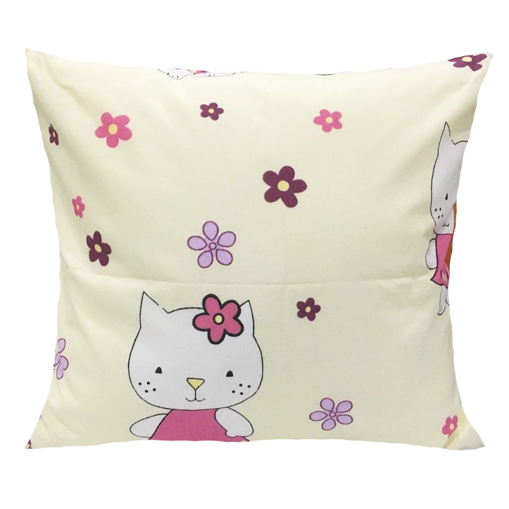 Fata de perna, Kitty, crem, 40x40cm