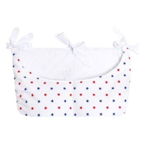 Buzunar patut, stelute rosu cu bluemarin