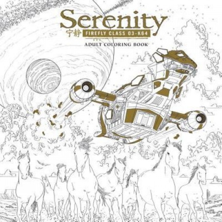 Serenity Adult Coloring Book, Fox (Author)