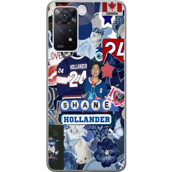 Husa telefon creativa collage sportiv albastru Xiaomi Redmi Note 11 Pro