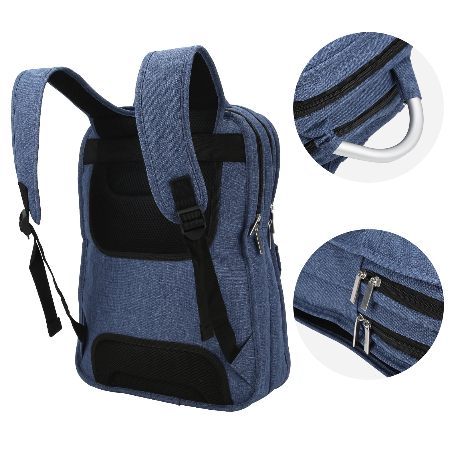 Rucsac laptop YANYXR 14 inch rezistent la apa poliester negru