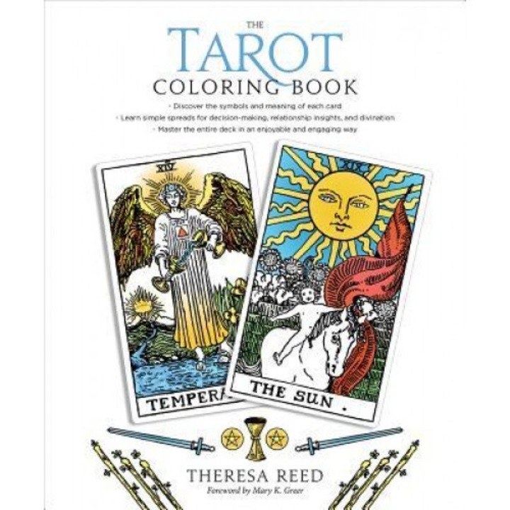 The Tarot Coloring Book, Theresa Reed (Author)