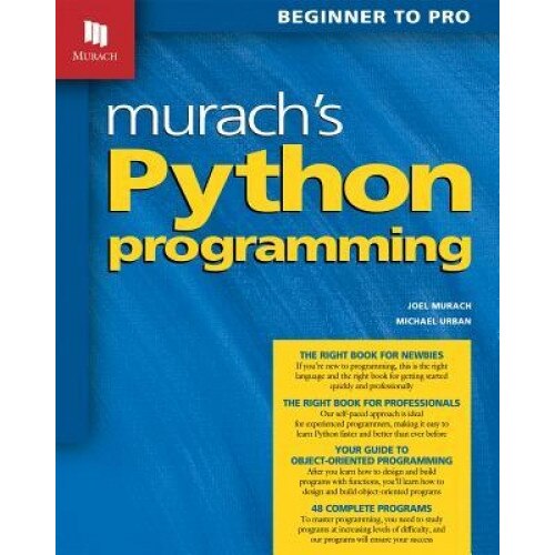 Murach's Python Programming, Joel Murach (Author)