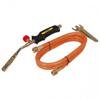 Set arzator, putere 2kW, furtun 1.5m, temperatura 1850°C , 1 duza, Topex Set arzator, putere 2kW, furtun 1.5m, temperatura 1850°C , 1 duza, Topex