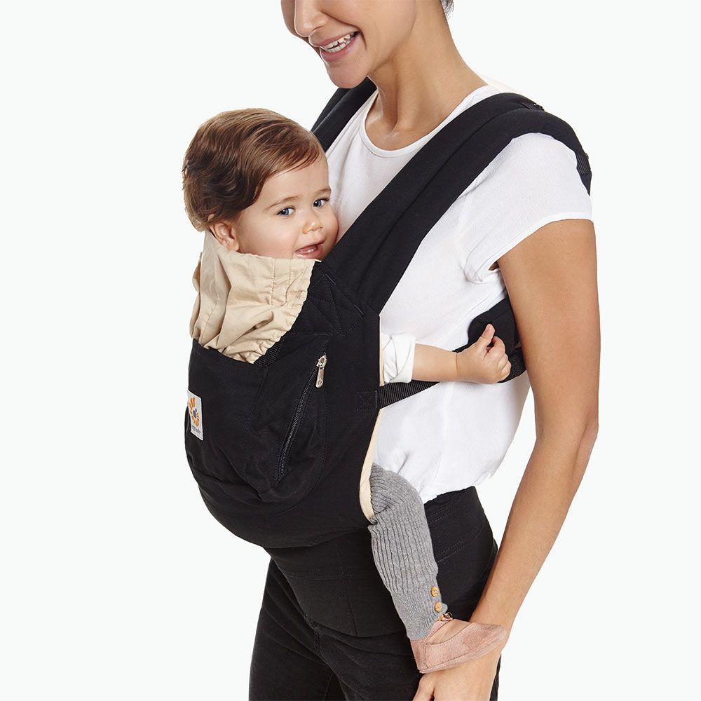 Ergobaby black sales and camel