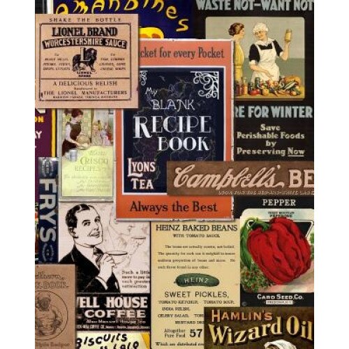 Blank Recipe Book: Recipe Journal ( Gifts for Foodies / Cooks / Chefs / Cooking ) [ Softback * Large Notebook * 100 Spacious Record Pages, Smart Bookx (Author)